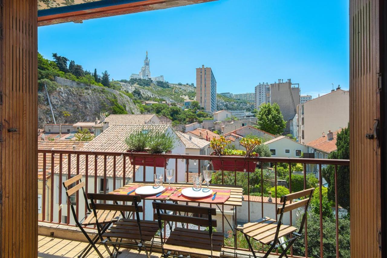 Un Balcon Sur Notre Dame Leilighet Marseille Eksteriør bilde